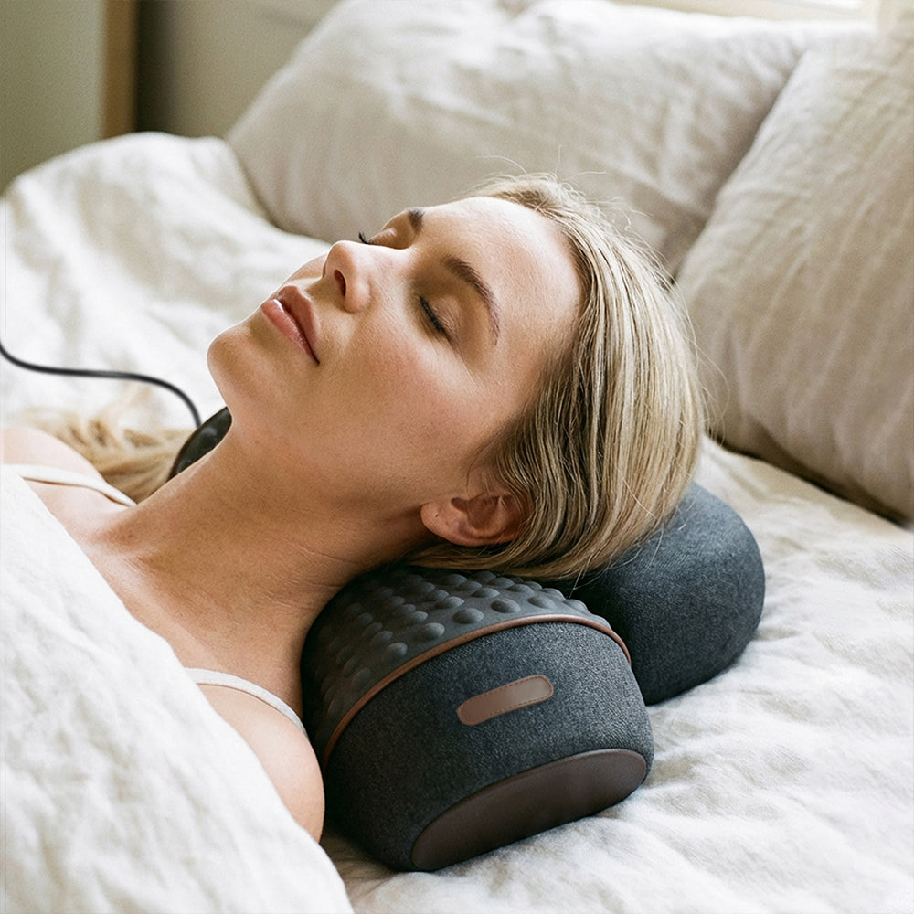 Neck & Shoulder Traction Massager Pillow