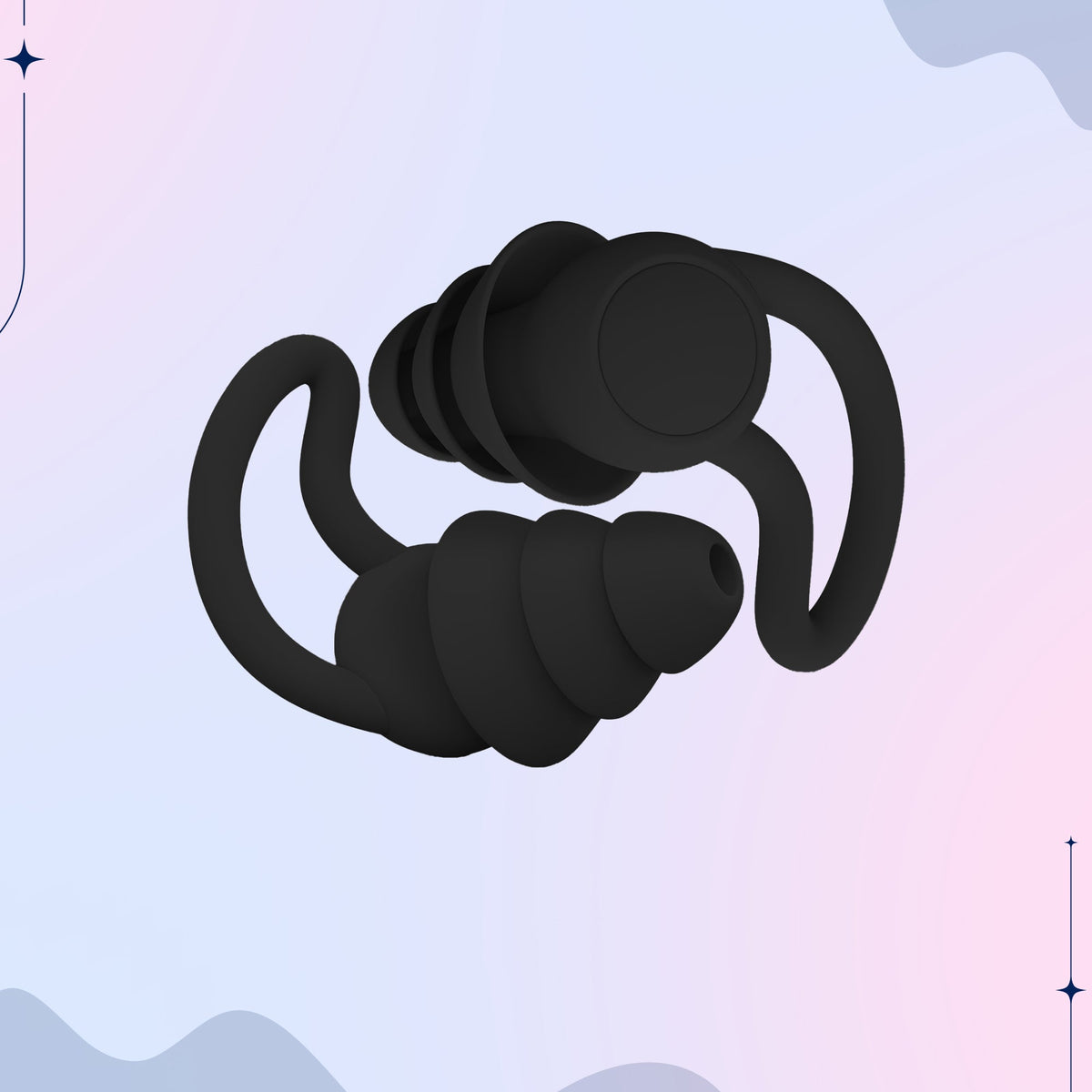 Noise Cancelling Ear Plugs - Soft Reusable Earplugs for Sleep & Travel