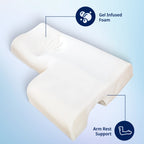 Shoulder Relief Pillow - Flexible Arm Positions for Personalised Comfort