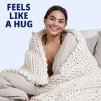 Chunky Knit Weighted Blanket