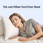 Luxury Hotel Bed Pillow –  Down Alternative & Goose Feather Cooling Pillow