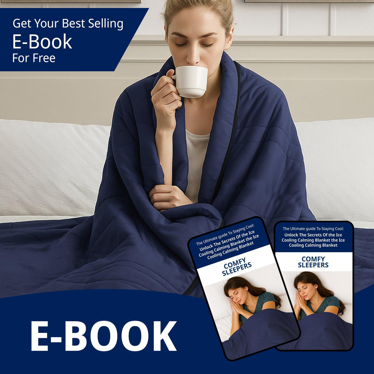 Ice Cooling Calming Blanket - Buy 1 Get 1 Free
