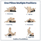 Deep Stroke Pillow for Couples