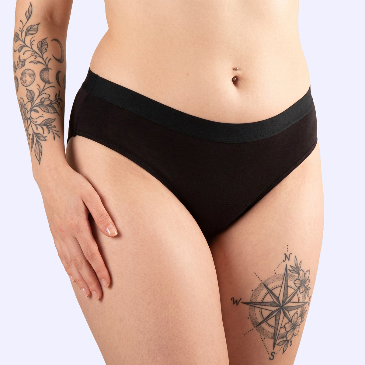 Leakproof High Waisted Menstrual Panties