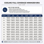 Chill Minimizer Pro Bra - Cooling Full Coverage Minimizer Bra