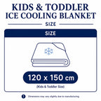 Kids and Toddlers Ice Cooling Calming Blanket - Reversible Dual-sided Design - Buy 1 Get 1 FREE