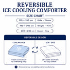 Reversible Ice Cooling Comforter
