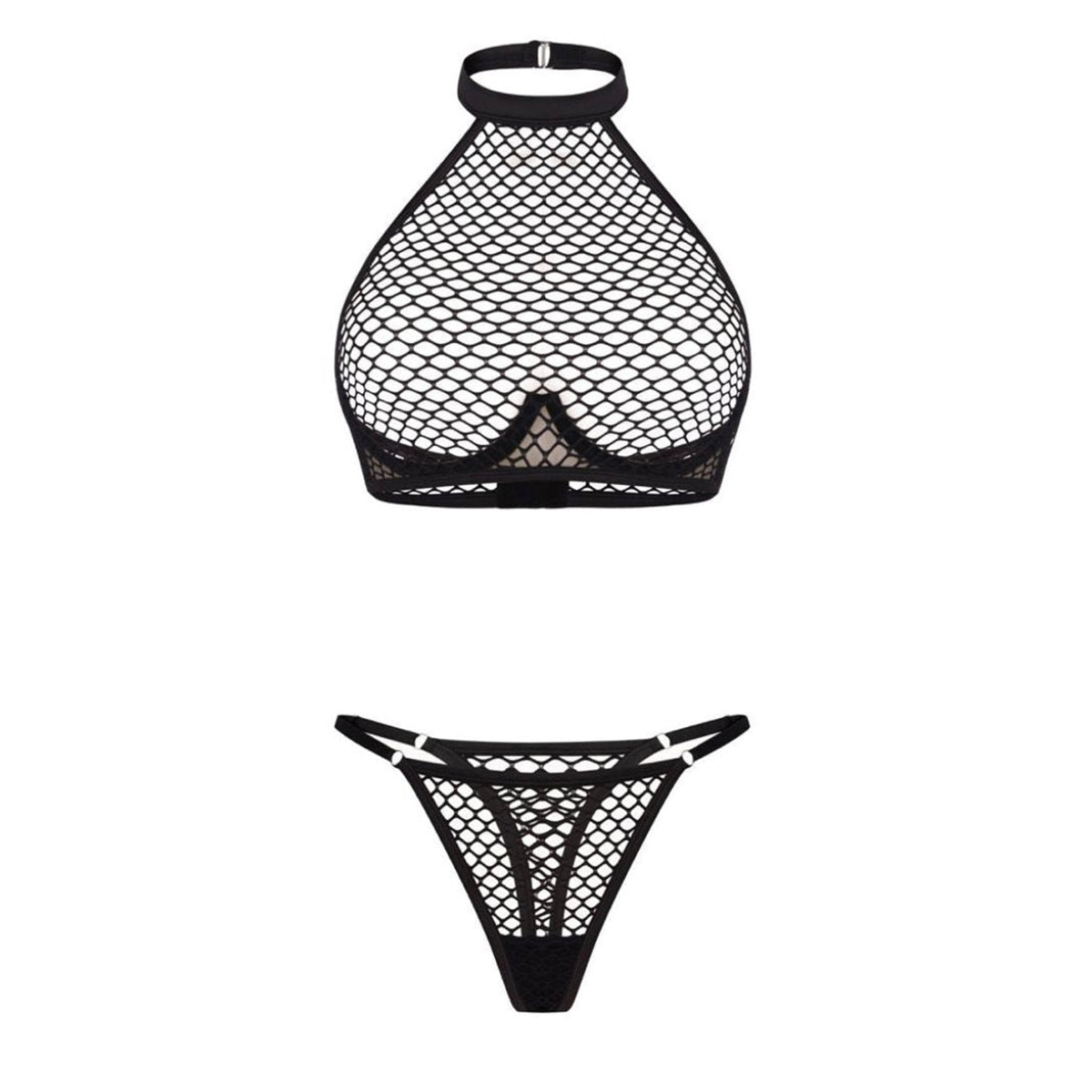 Allure Fishnet Set
