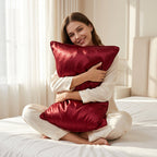 Luxury Silk Pillowcase (Pair) + 3x "FREE" Sleep Goodies