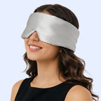 Luxurious Wide Padded Silk Sleeping Eye Mask