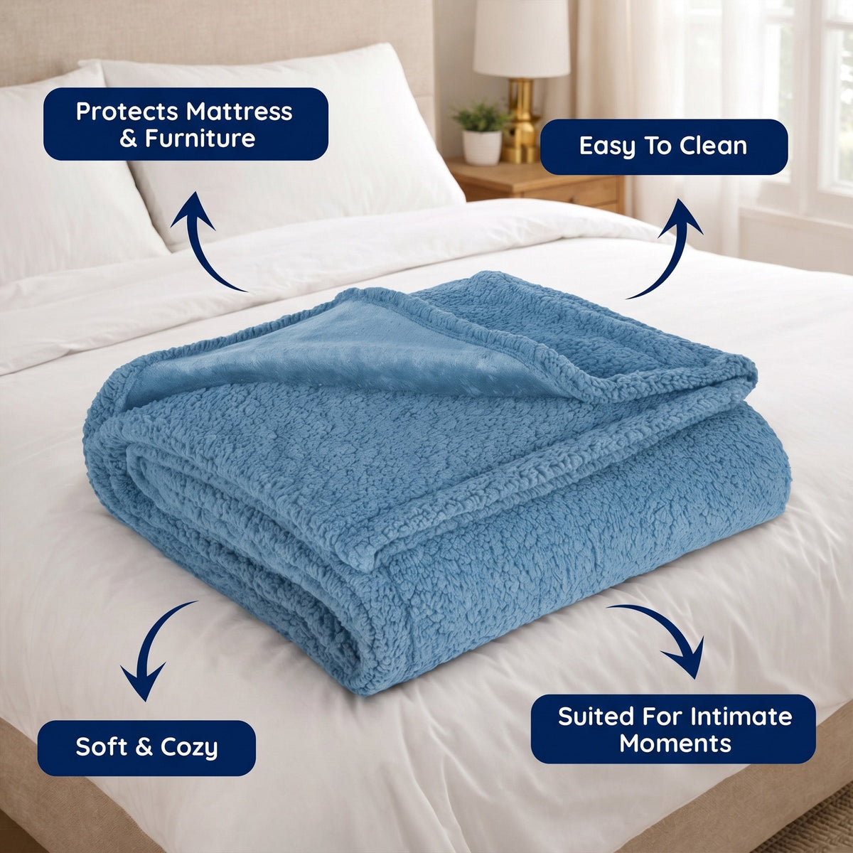 Waterproof Intimacy Blanket for Unmatched Comfort and Protection