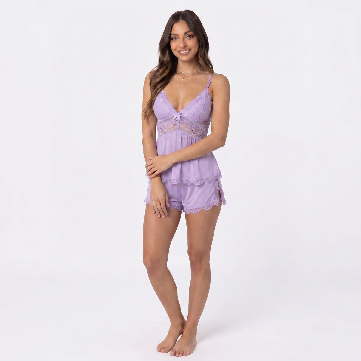 Midnight Desire Lace Set