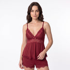Midnight Desire Lace Set
