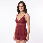 Midnight Desire Lace Set