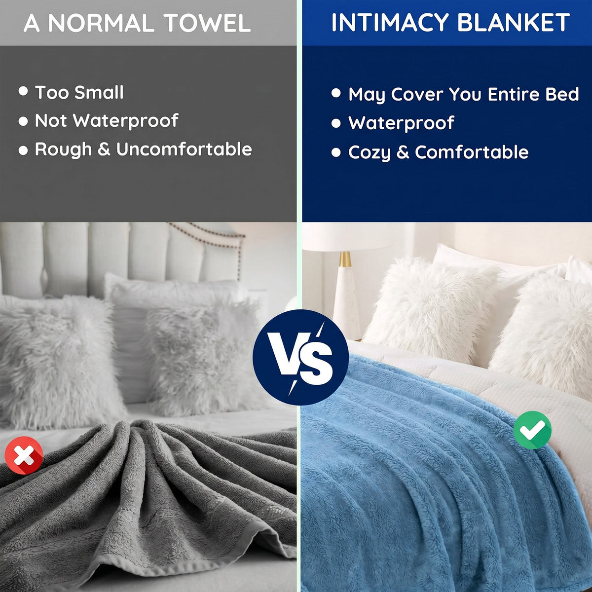 Waterproof Intimacy Blanket for Unmatched Comfort and Protection