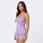 Midnight Desire Lace Set