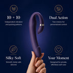 Dual-Action Pleasure Vibrator