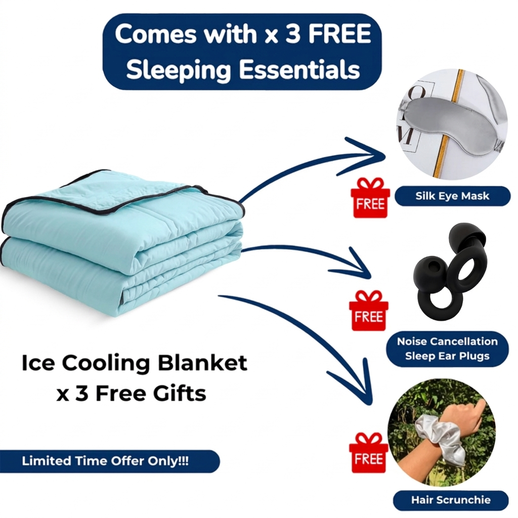 Temperature-Regulating Blanket - All-Season Comfort - Buy 1 Get 1 FREE
