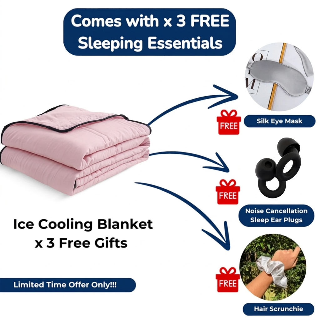 Ice Cooling Calming Blanket - Buy 1 Get 1 Free