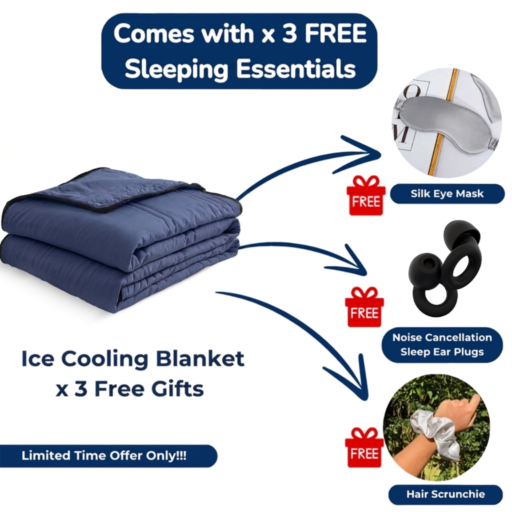 Ice Calming Cooling Blanket - Limited Time Offer