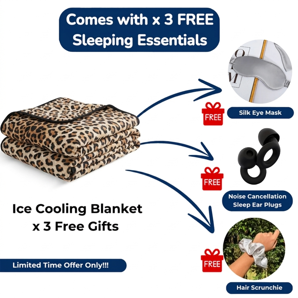 Ice Cooling Calming Blanket - Buy 1 Get 1 Free