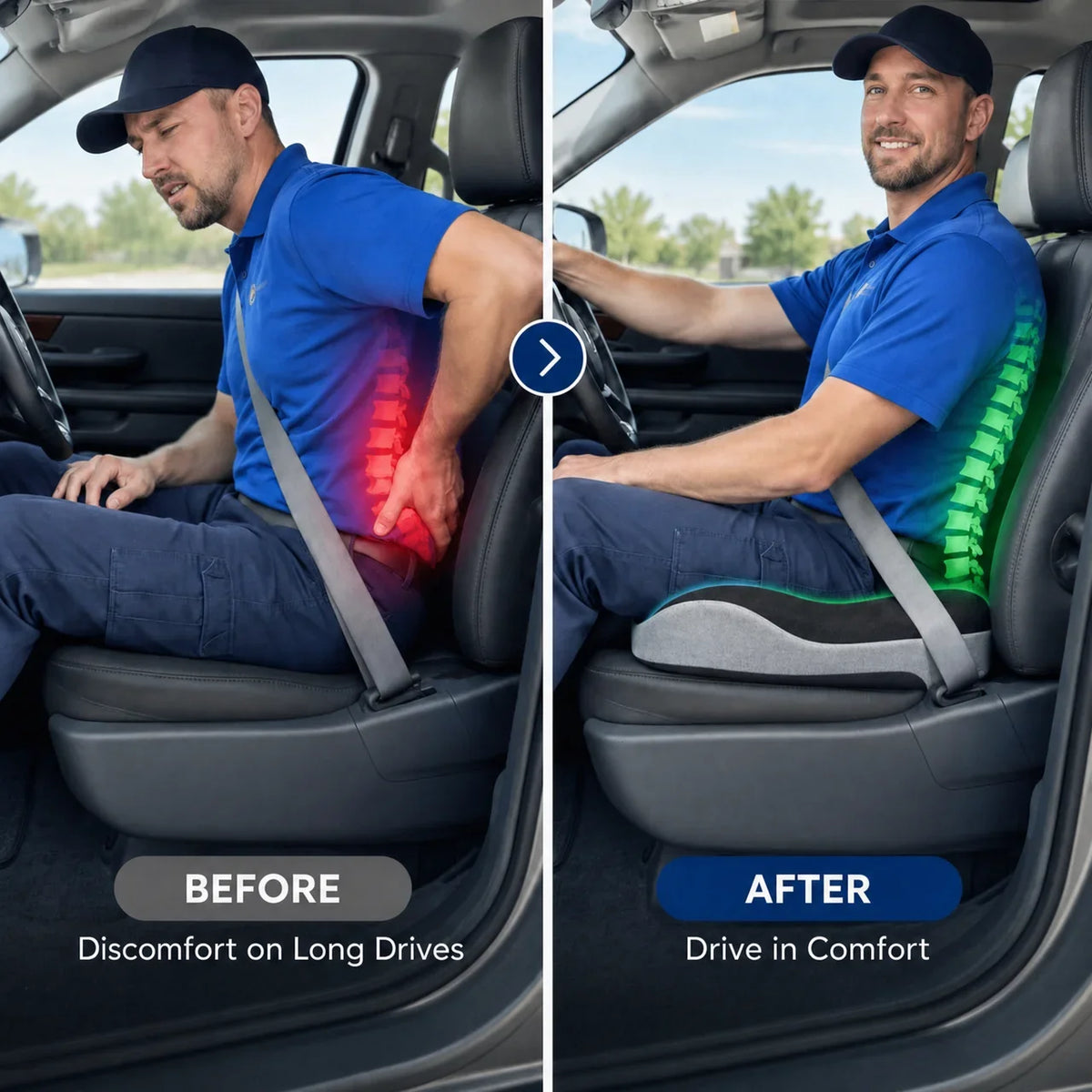 Comfysleepers™ Ortho Seat Cushion
